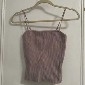 Babaton sculpt knit tank in Maeve color